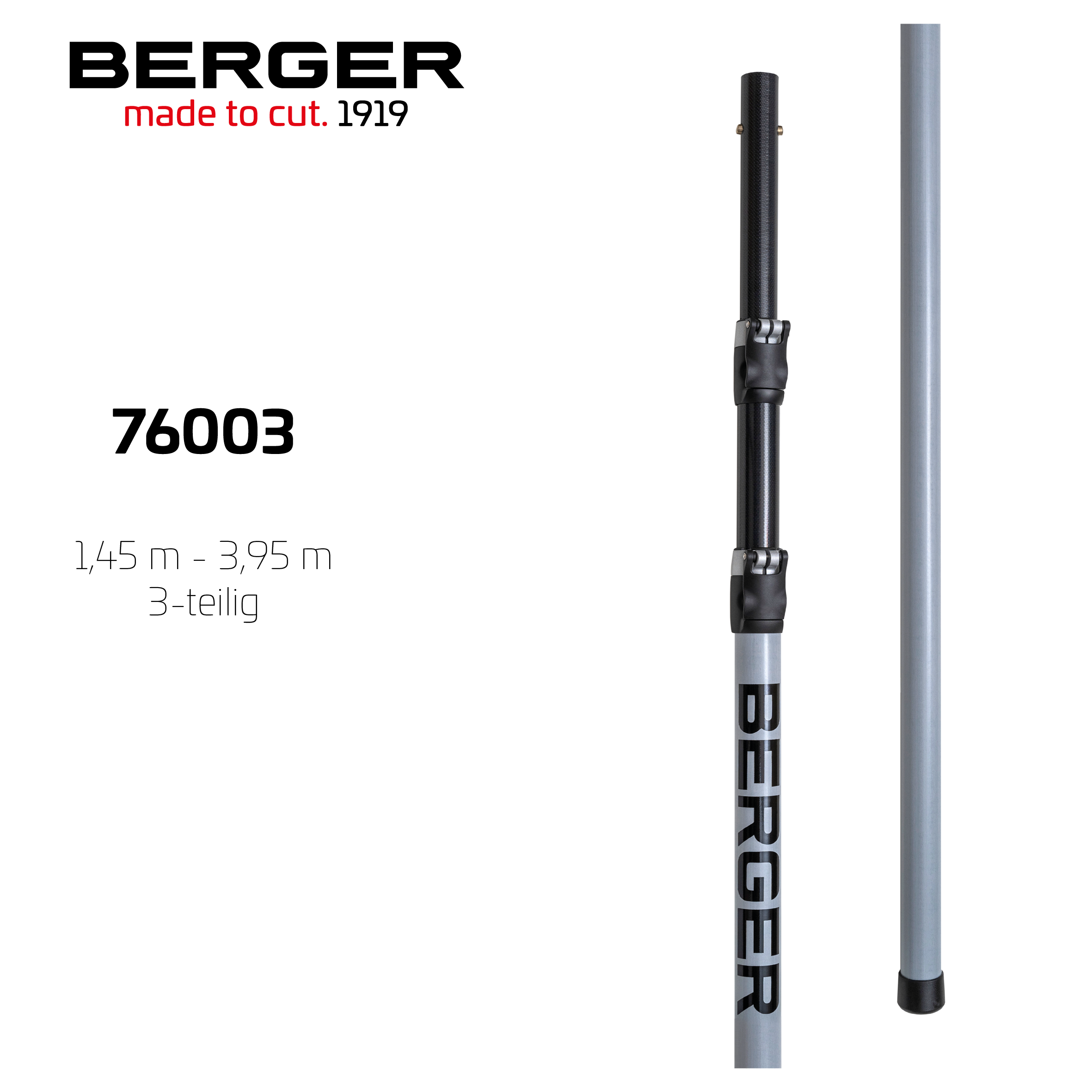 BERGER ARBORAPID ULTRA LIGHT TELESCOPIC POLES