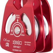 ISC Aluminium Double Rigging Pulleys