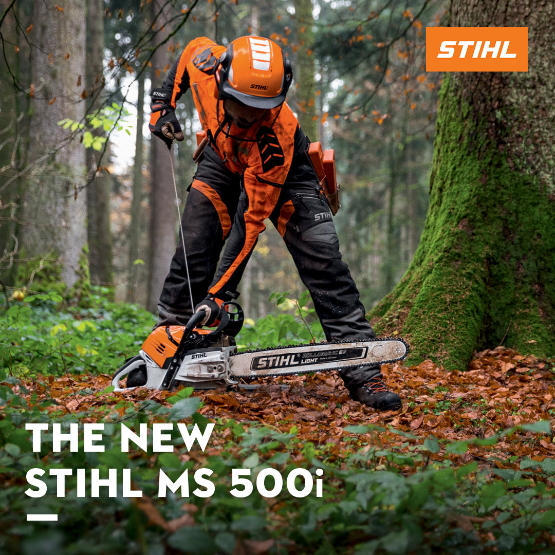 Releasing the Stihl MS500i Fuel Injected Chainsaw