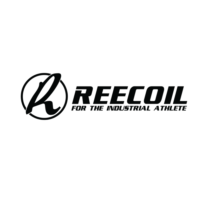 Reecoil logo — For the Industrial Athlete, available at Cannings 