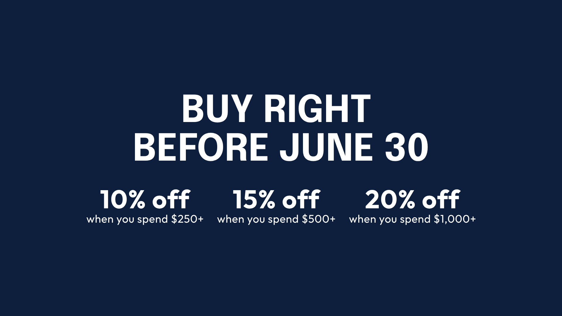 Buy Right Before June 30. Spend and Save on eligible tools, equipment and accessories. 10% off when you spend $250, 15% off when you spend $500, 20% off when you spend $1000 or more. Cannings EOFY 2026.