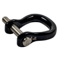The Notch Quickie steel connector is a compact, CE-certified anchor and redirect device for arborists and climbers. Half the size of a carabiner — strong, safe, and versatile.