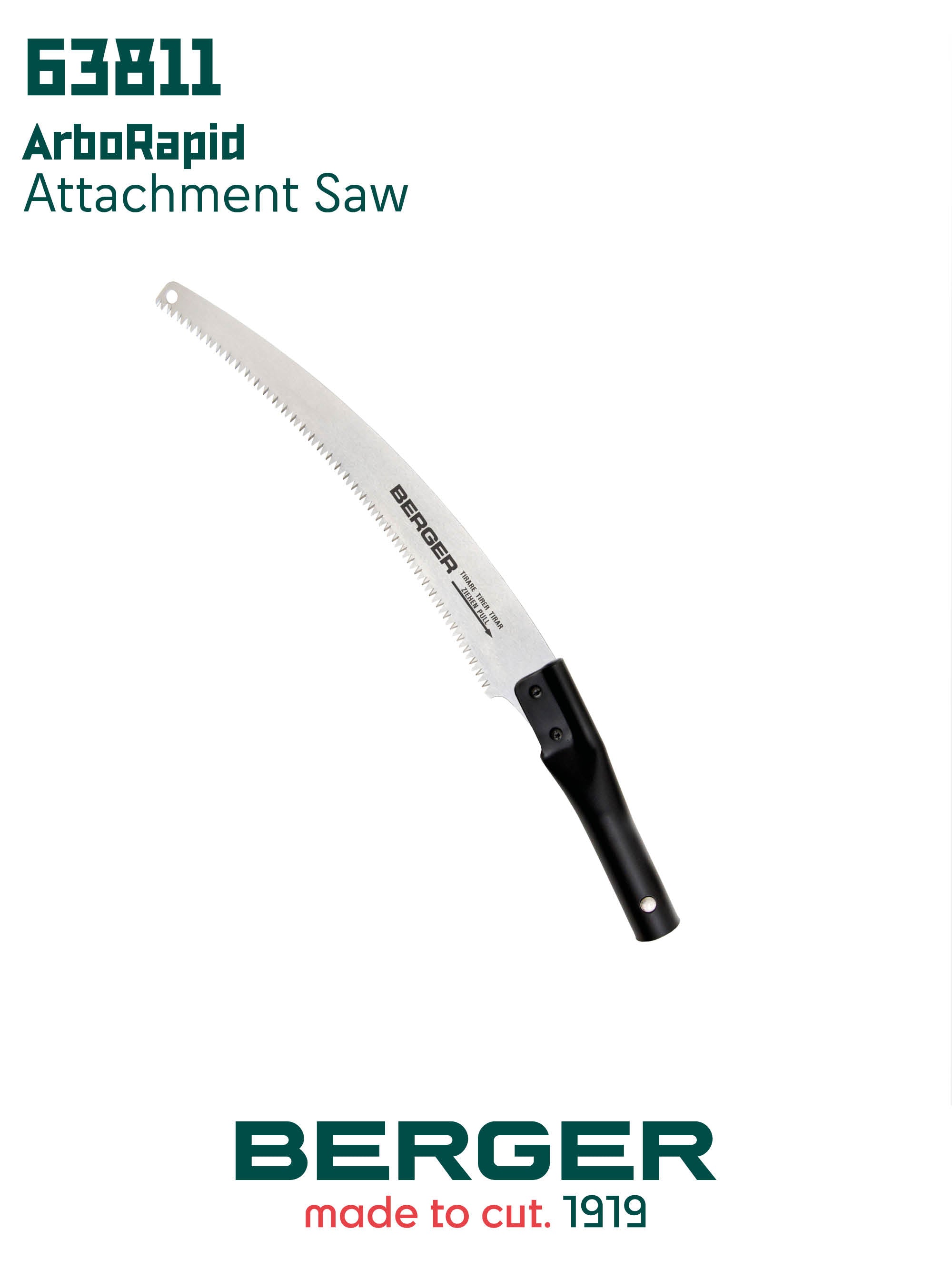 BERGER ARBORAPID POLE SAW 33cm