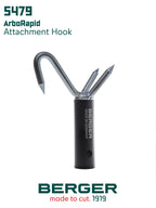 BERGER ArboRapid push hoe with stop claw