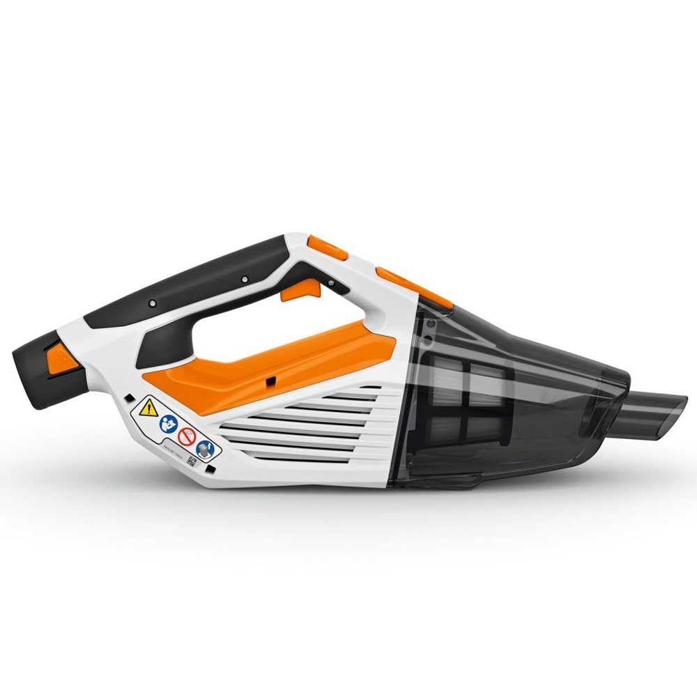 The STIHL SEA 20 battery handheld vacuum is compact, powerful, and perfect for cars, home, and small clean-up jobs. Includes battery, charger, and accessories. Available at Cannings — your STIHL Elite Dealer.