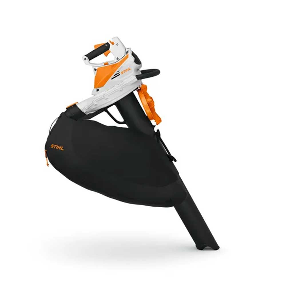 The STIHL SHA 56 is a quiet, all-round battery vacuum shredder and blower in one. Shreds leaves and hedge trimmings, clears paths and driveways. Available at Cannings — your STIHL Elite Dealer. 7