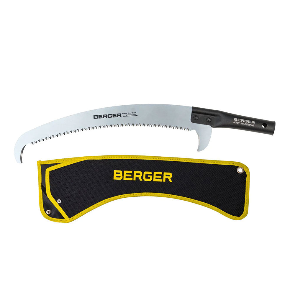 Professional-grade BERGER ArboRapid telescopic pole saw set. German-made, high-strength aluminium, extendable 2.7m–6.2m with 15.7” saw. Trusted by arborists and tree climbers. Available at Cannings nationwide.  3