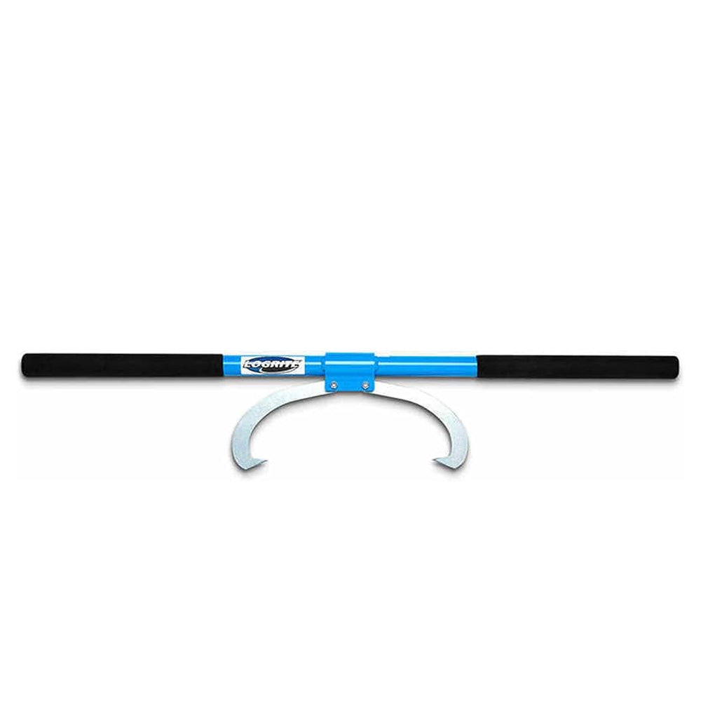 LogRite two-man log carrier is designed for two-person log handling. Lightweight, durable construction with dual grips and zinc-plated hooks. Limited stock available. Cannings Outdoor Power Equipment