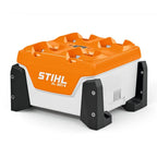 AL 301-4 Multi-Battery Charger side view. A practical charging solution for keeping AP System batteries ready to go. Charge up to 4 STIHL AP System batteries at once. Shop online or in-store at Cannings. 