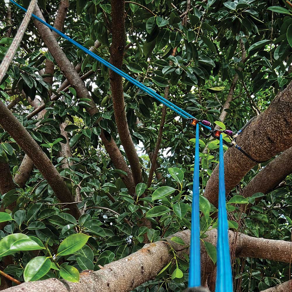 Yale Blue 32 arborist and industrial climbing rope. Available in 11.5mm and 11.7mm, 45m or 60m. Ideal for arborists, rope access, rescue, utilities and work at height. Shop Yale ropes at Cannings. 5