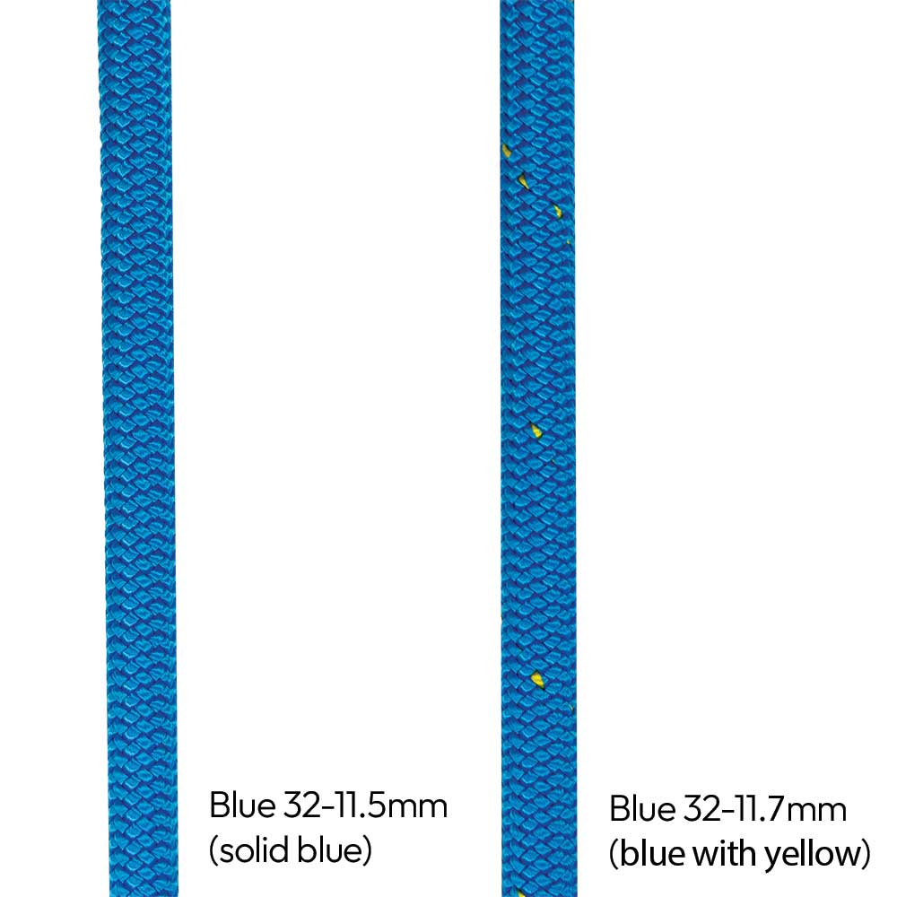 Yale Blue 32 arborist and industrial climbing rope. Available in 11.5mm and 11.7mm, 45m or 60m. Ideal for arborists, rope access, rescue, utilities and work at height. Shop Yale ropes at Cannings.